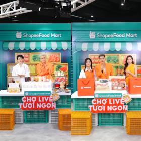  Trải nghiệm &apos;đi chợ số&apos; thêm độc đáo thông qua các phiên livestream của ShopeeFood Mart 