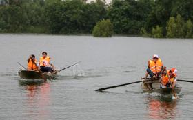 Cuốn hút Giải đua thuyền nan “Âm vang hồ Thác”