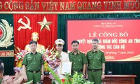  Công bố quyết định của Giám đốc Công an tỉnh Lai Châu về công tác cán bộ 