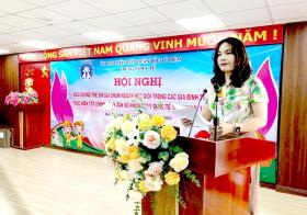 Quận Bắc Từ Liêm gặp mặt, biểu dương trẻ em gái chăm ngoan, học giỏi