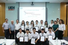  Tập đoàn Nam Long trao 72 suất học bổng &apos;Swing for Dreams&apos; cho sinh viên tại TPHCM 