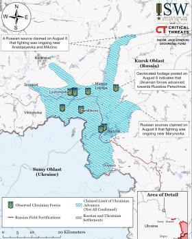 ISW: Ukraine đạt kết quả bất ngờ sau cuộc đột kích chớp nhoáng vào Kursk